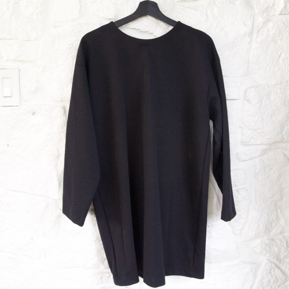 Zara, black smock dress, with tags
